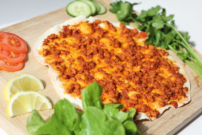 Veganer Lahmacun – Türkische Pizza