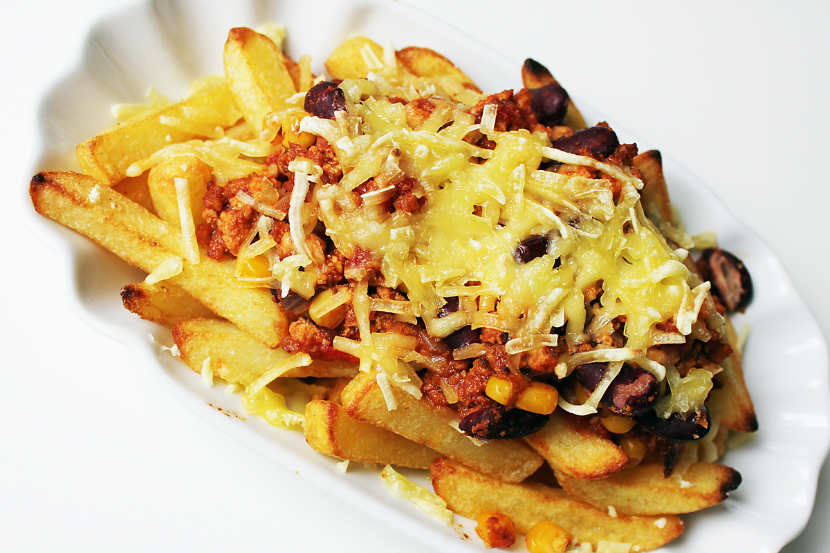 Vegan Chili Cheese Fries