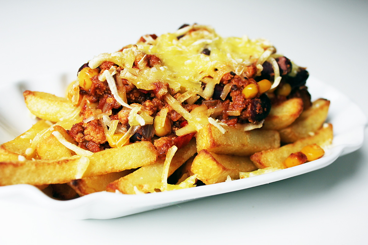 Vegan Chili Cheese Fries