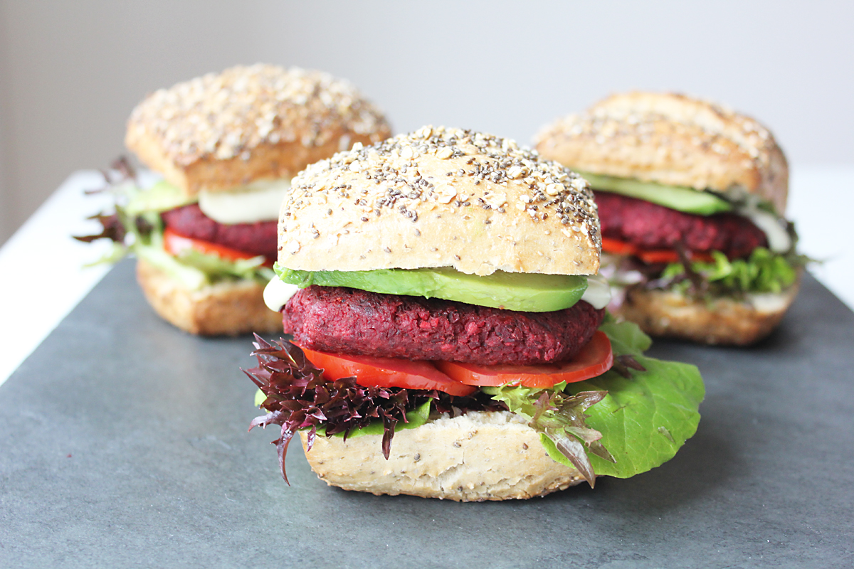 Vegan Beet Burger