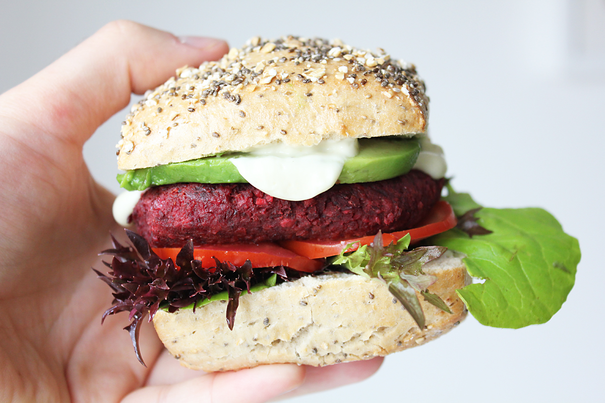 Vegan Beet Burger