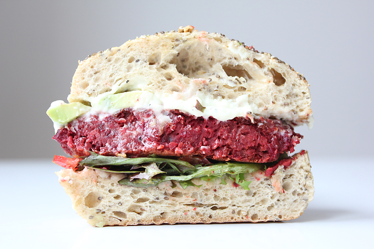 Vegan Beet Burger