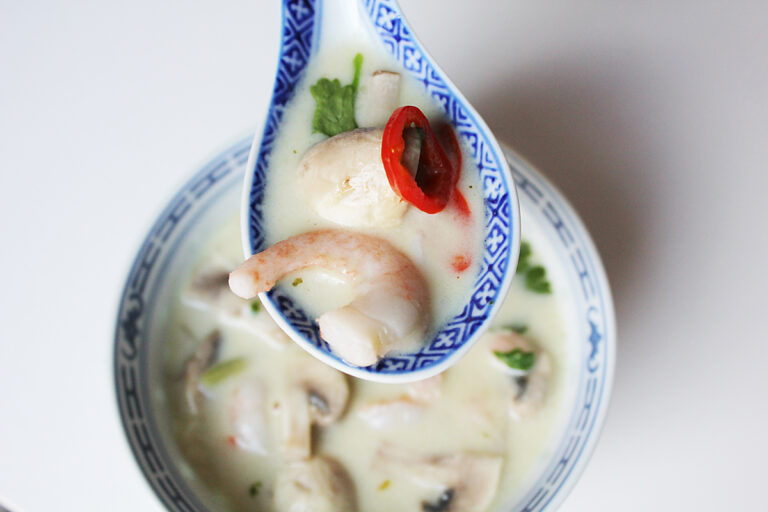 Vegane Tom Kha Suppe