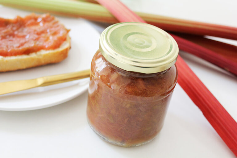 Rhubarb & Vanilla Jam