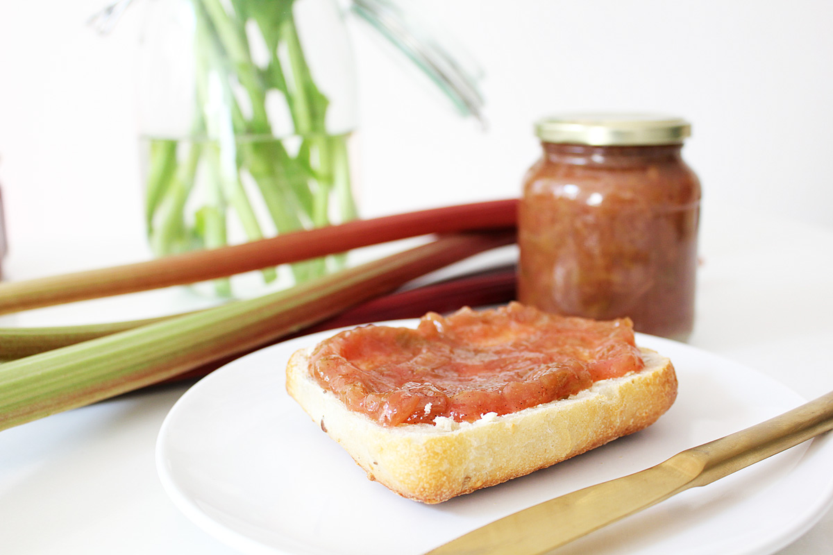 Rhubarb & Vanilla Jam