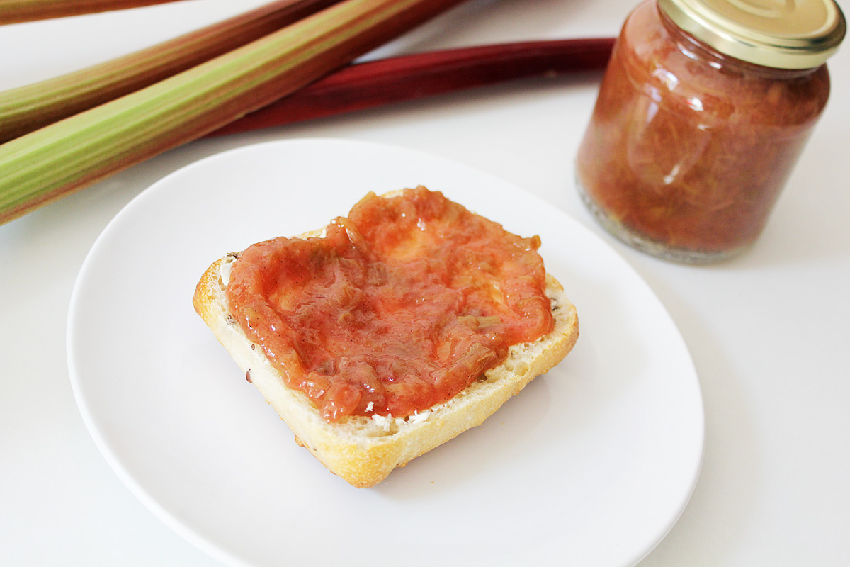 Rhubarb & Vanilla Jam