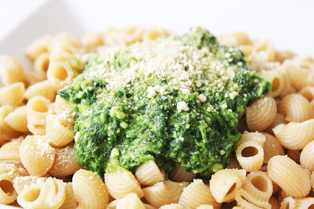 Pasta with Wild Garlic Pesto