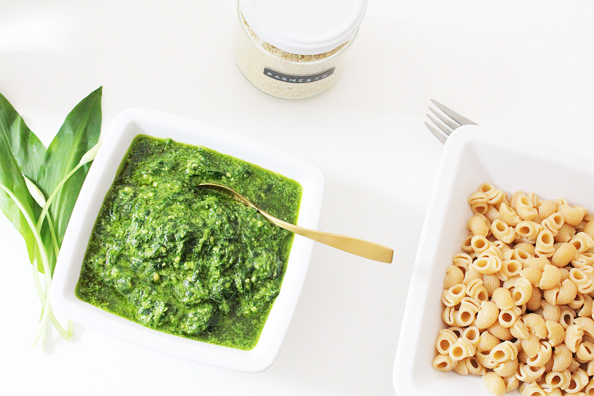 Pasta with Wild Garlic Pesto