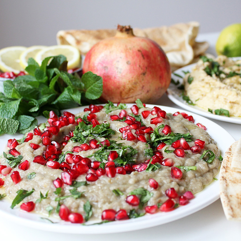 Baba Ghanoush Arabic Eggplant Dip Cheap And Cheerful Cooking