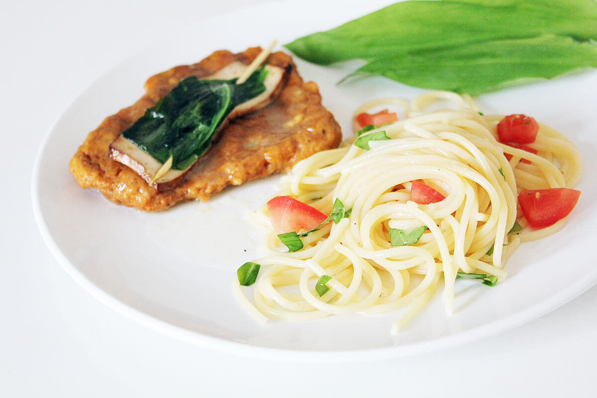 Wild Garlic Saltimbocca