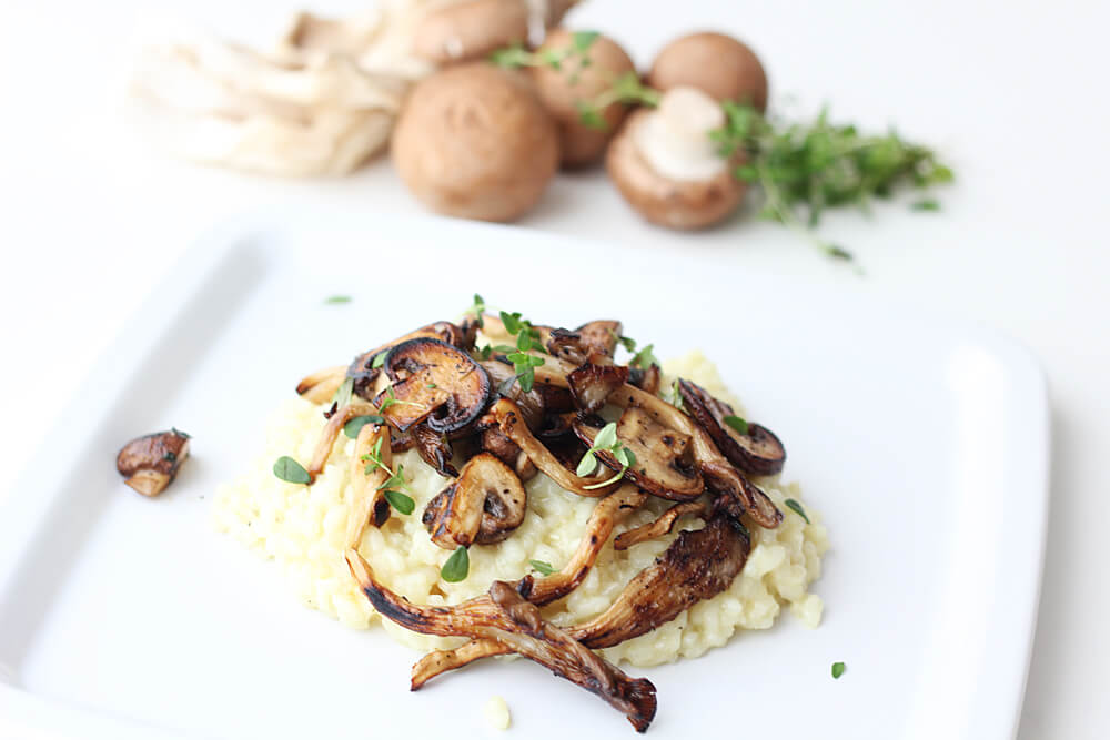 Vegan Mushroom Risotto