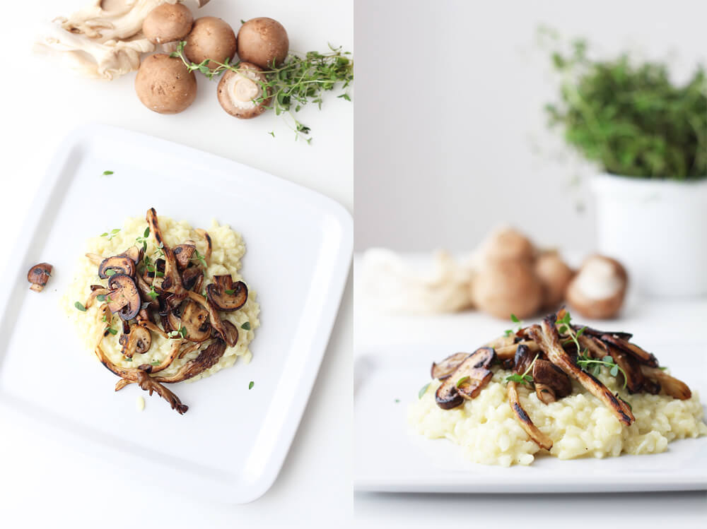 Vegan Mushroom Risotto