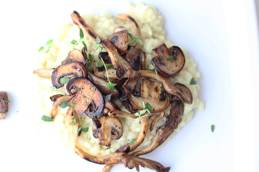 Vegan Mushroom Risotto