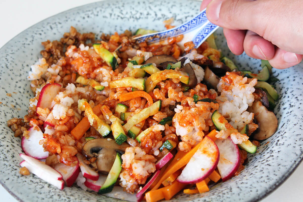 Vegan Bibimbap