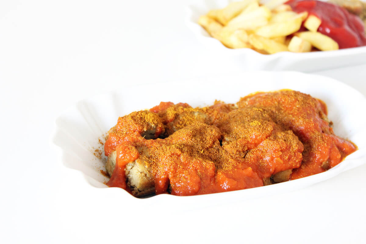 Vegan Currywurst