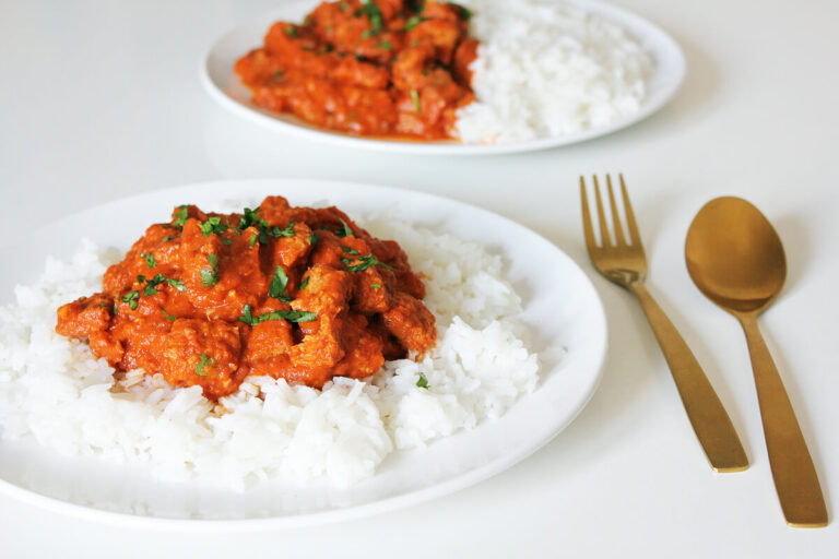 Veganes Butter Chicken