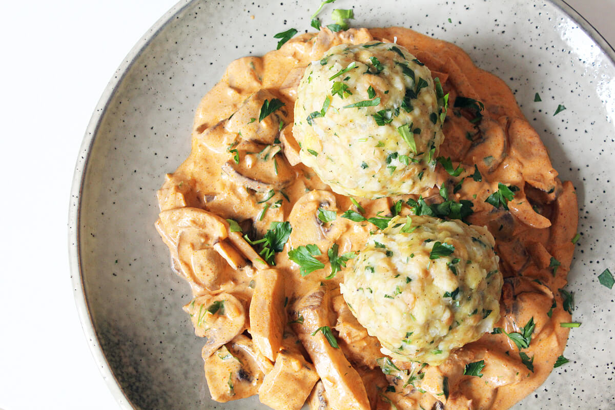 Quick Mushroom Goulash