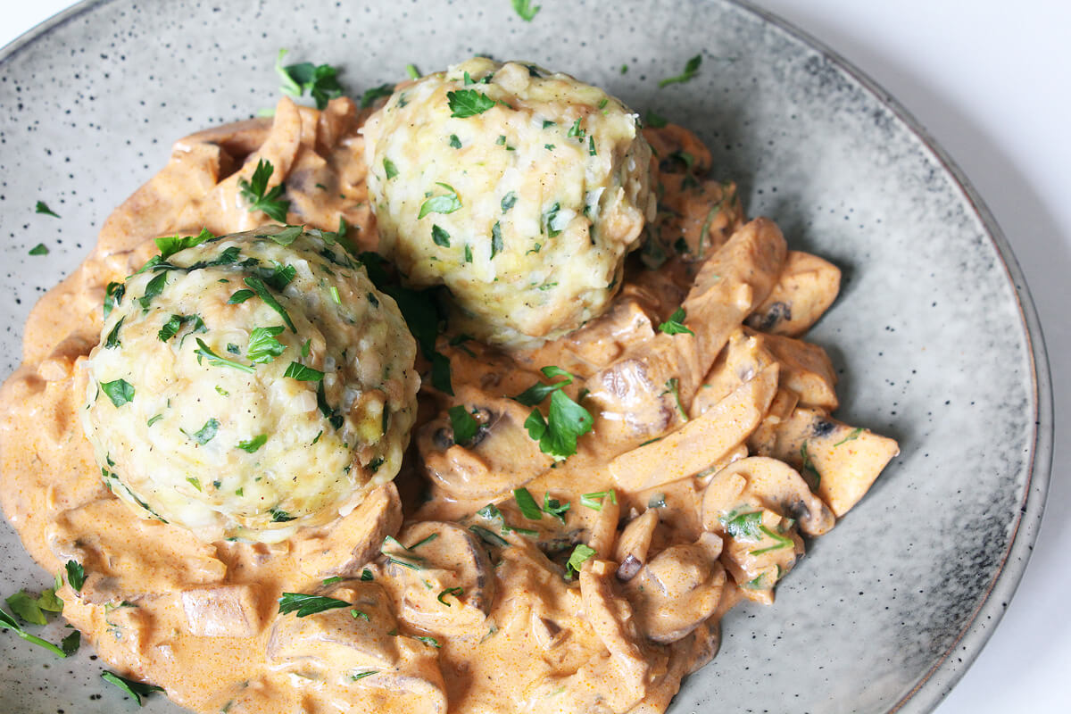 Quick Mushroom Goulash