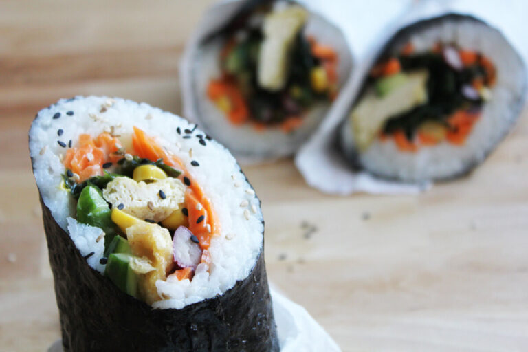 Sushi Burrito mit Tofu