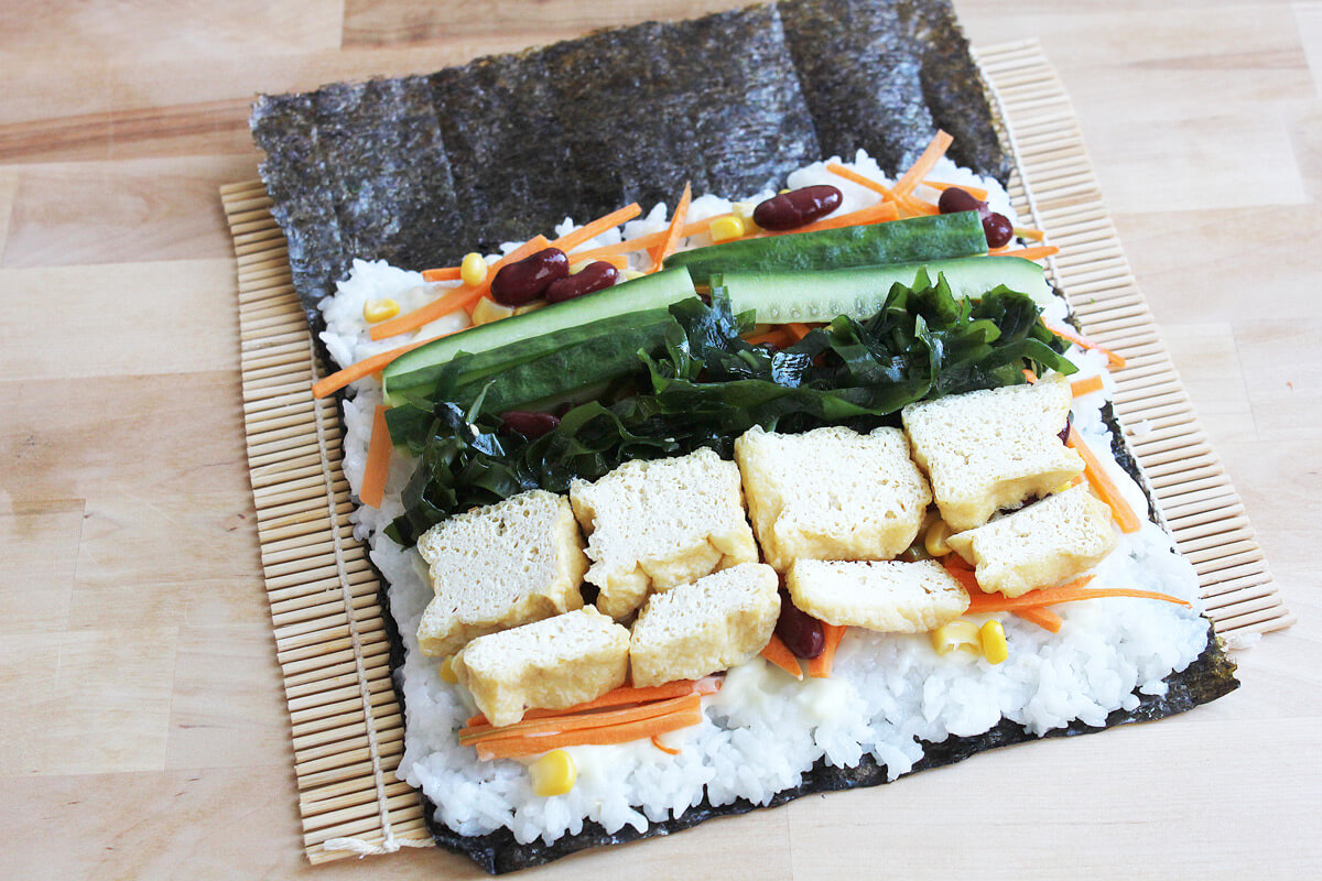 Sushi Burrito with Tofu
