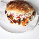Vegan Döner Kebab with Two Sauces