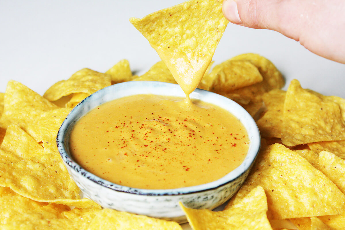 Vegan Nacho Cheese Sauce Cheap And Cheerful Cooking