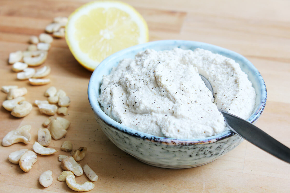 cashew ricotta vegan recipe