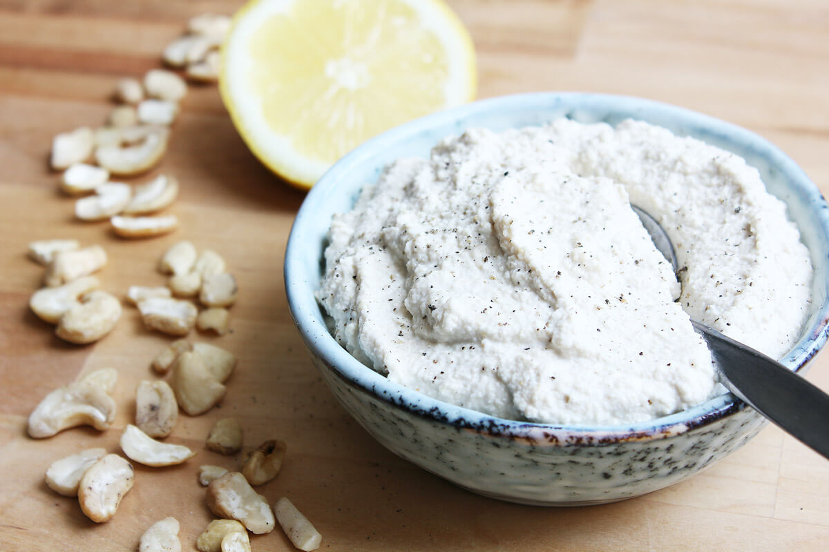 vegan cashew ricotta lasagna