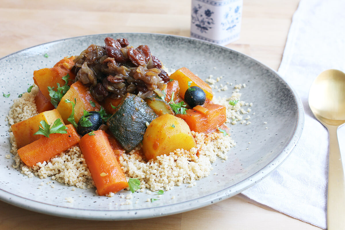 Moroccan Vegetable Tagine With Couscous Vegan Cheap And Cheerful Cooking