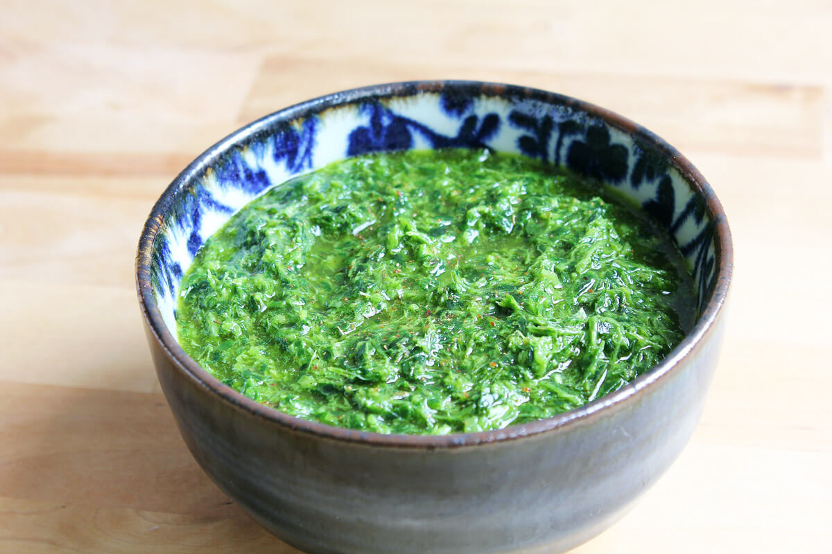 Chimichurri – Argentinian Herb Sauce