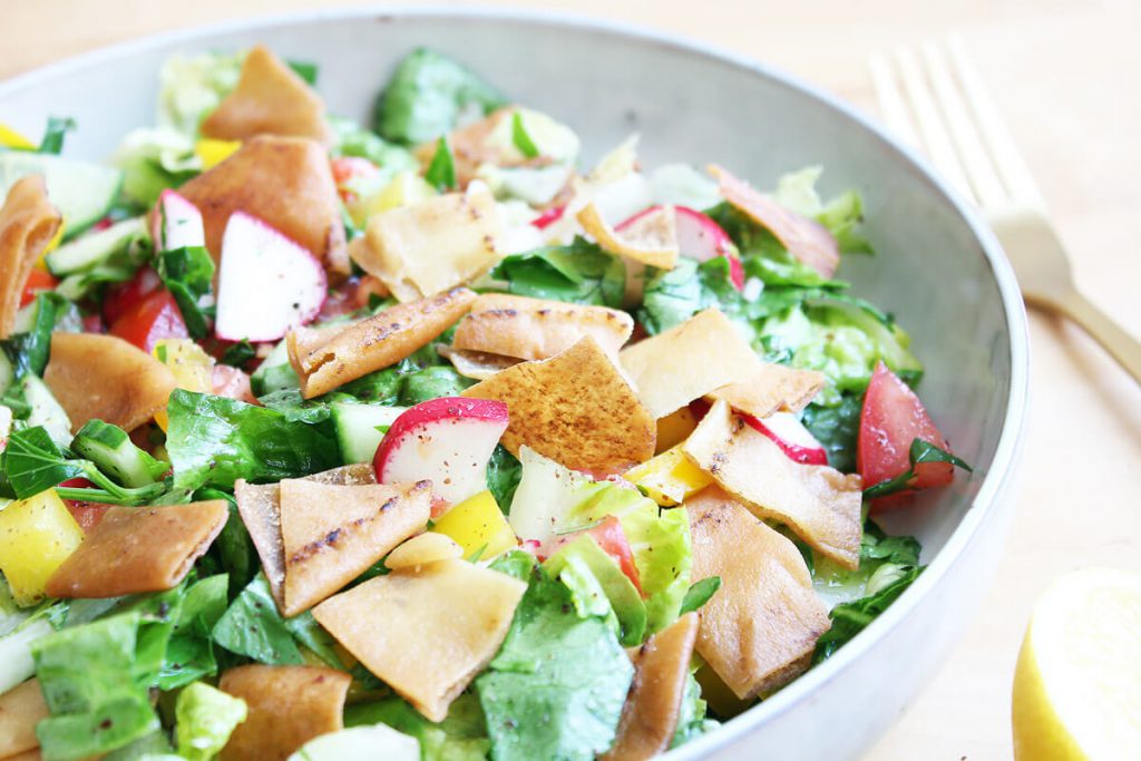 Fattoush – Lebanese Salad - Cheap And Cheerful Cooking