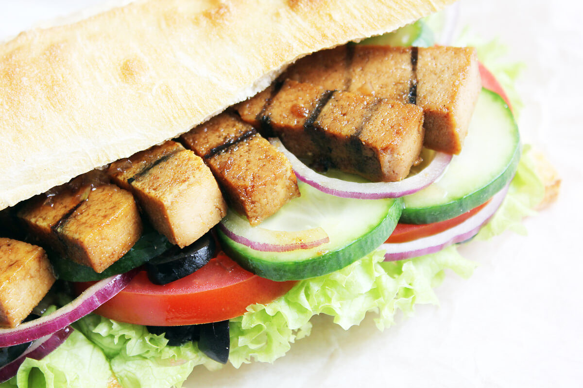 Vegan Chicken Teriyaki Sub