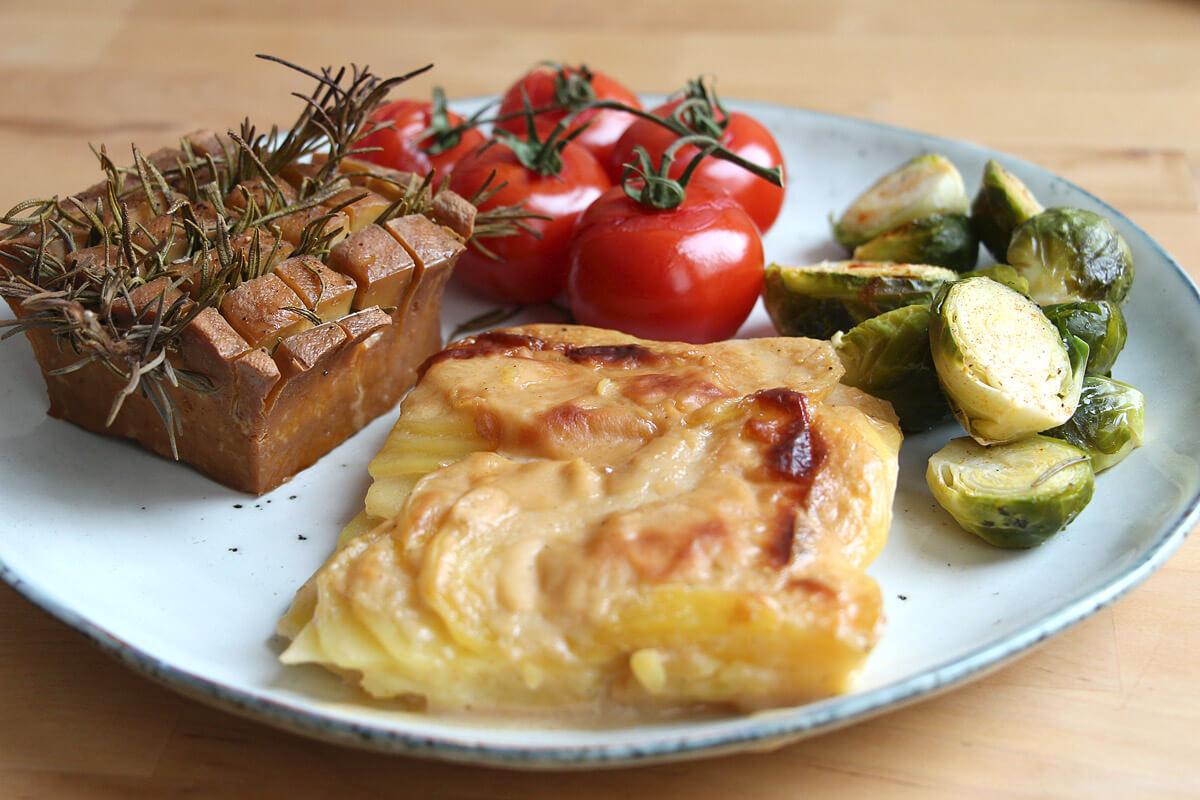 Vegan Potato Gratin Versions