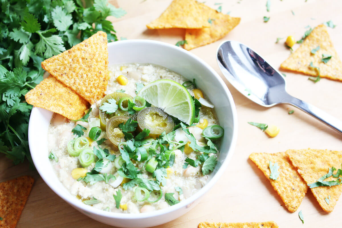 Vegan White Bean Chili