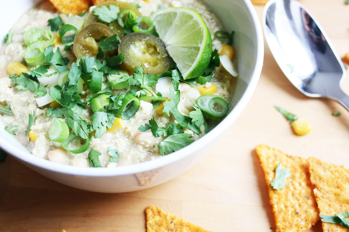 Vegan White Bean Chili