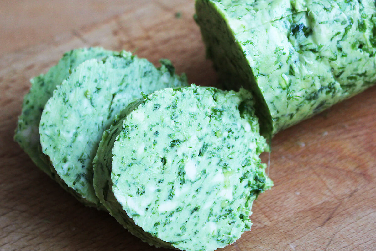 Vegan Wild Garlic Butter