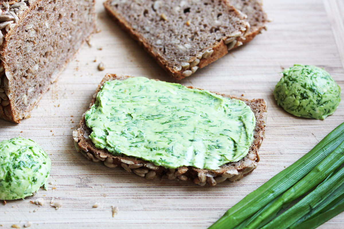 Vegan Wild Garlic Butter