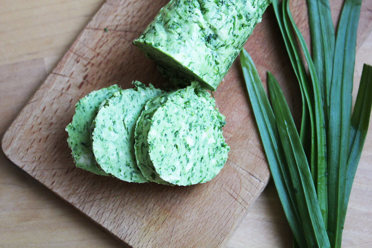 Vegan Wild Garlic Butter