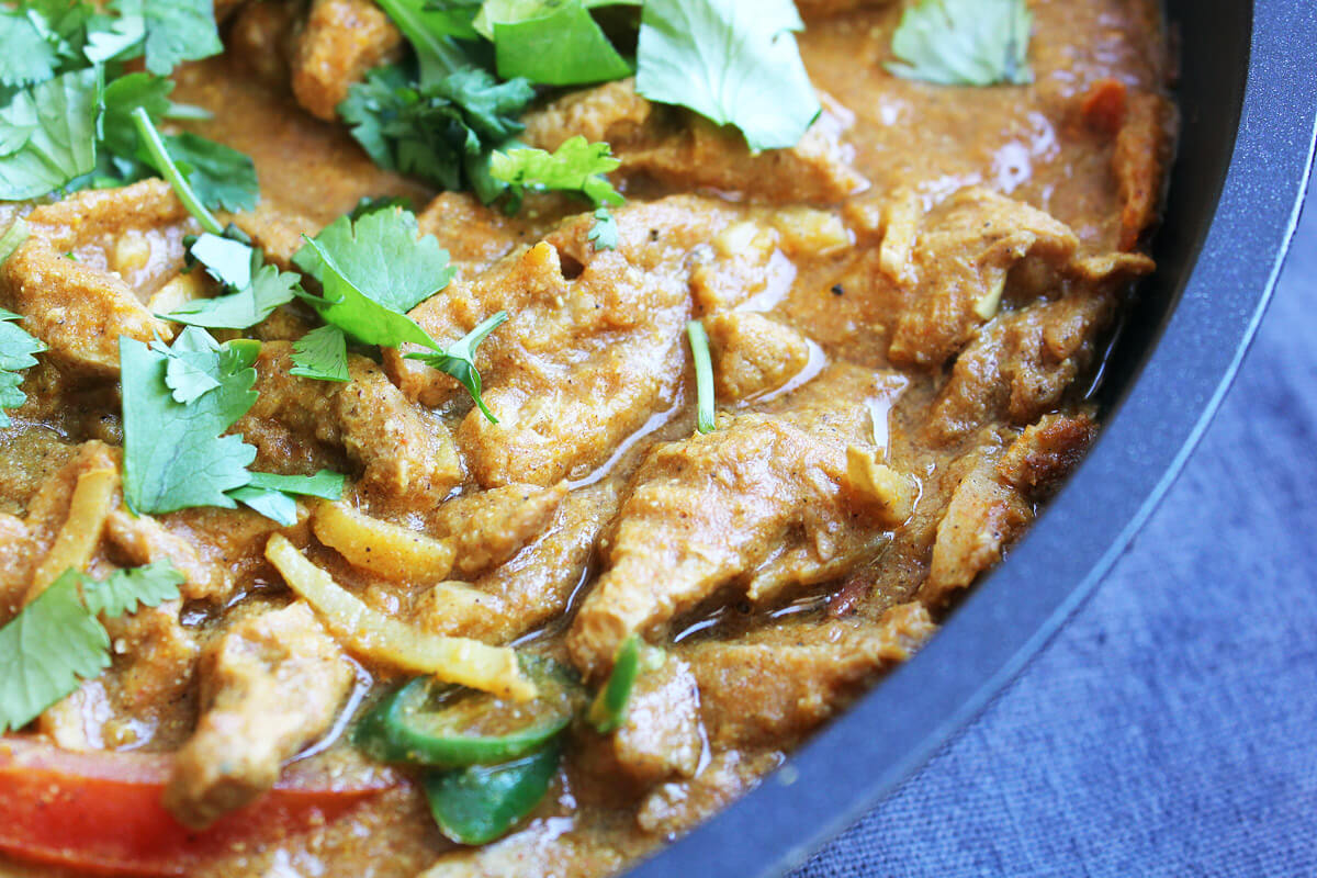 Vegan Ginger Chicken from Pakistan