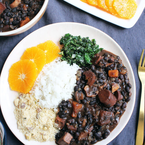 Vegane Feijoada - Brasilianisches Cooking Nationalgericht - And Cheap Cheerful