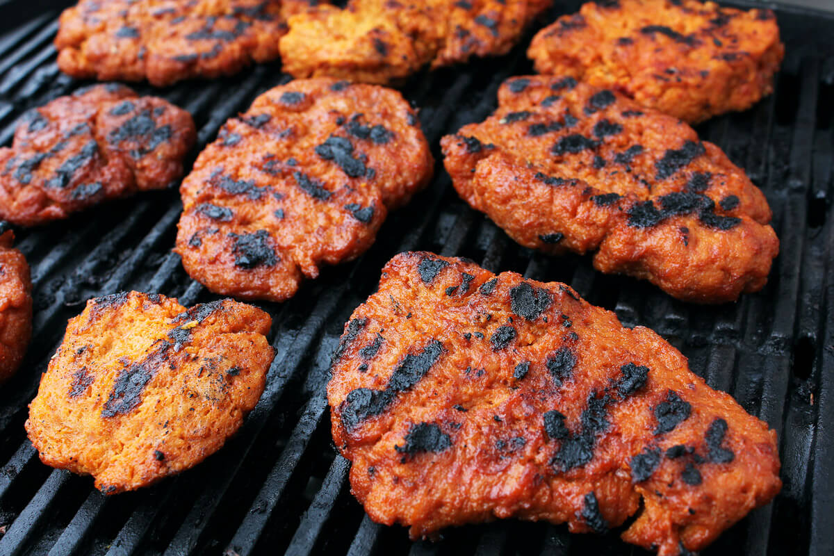 Vegan Seitan BBQ Steaks