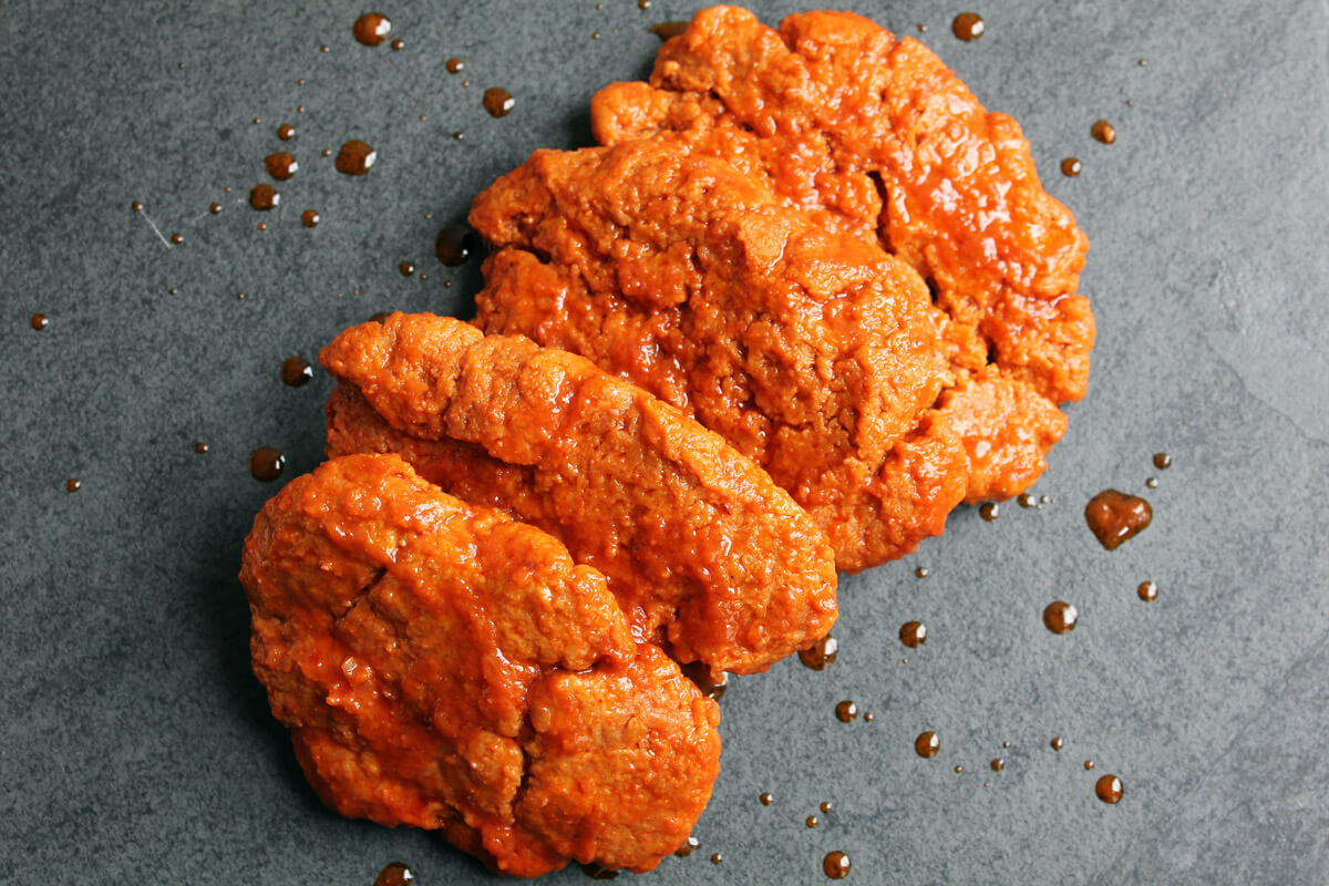 Vegan Seitan BBQ Steaks