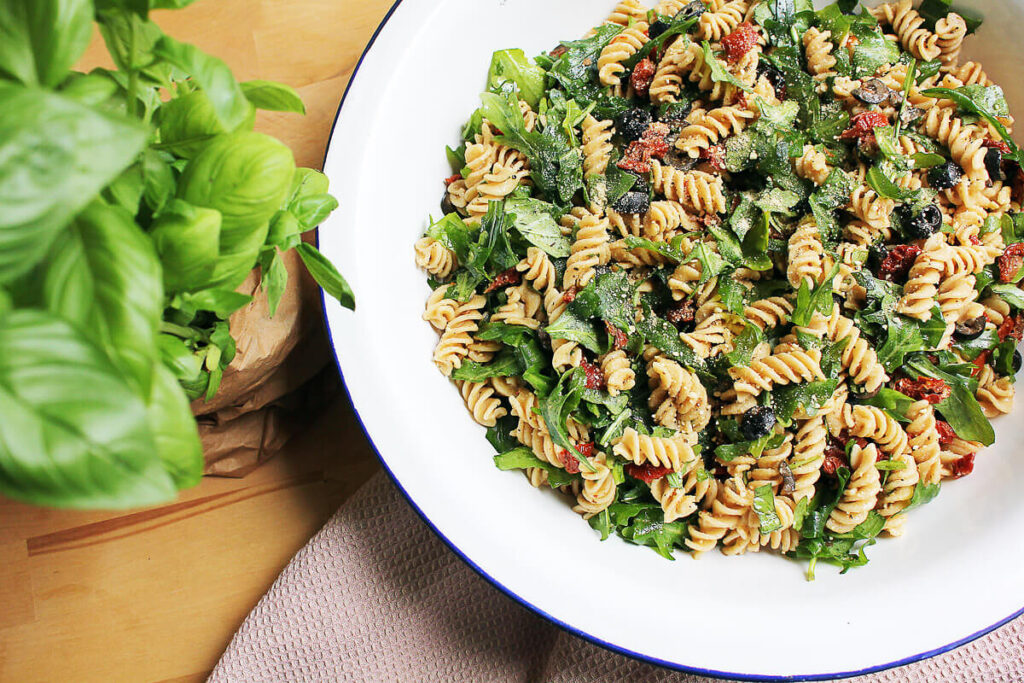 Mediterranean Pasta Salad - Cheap And Cheerful Cooking