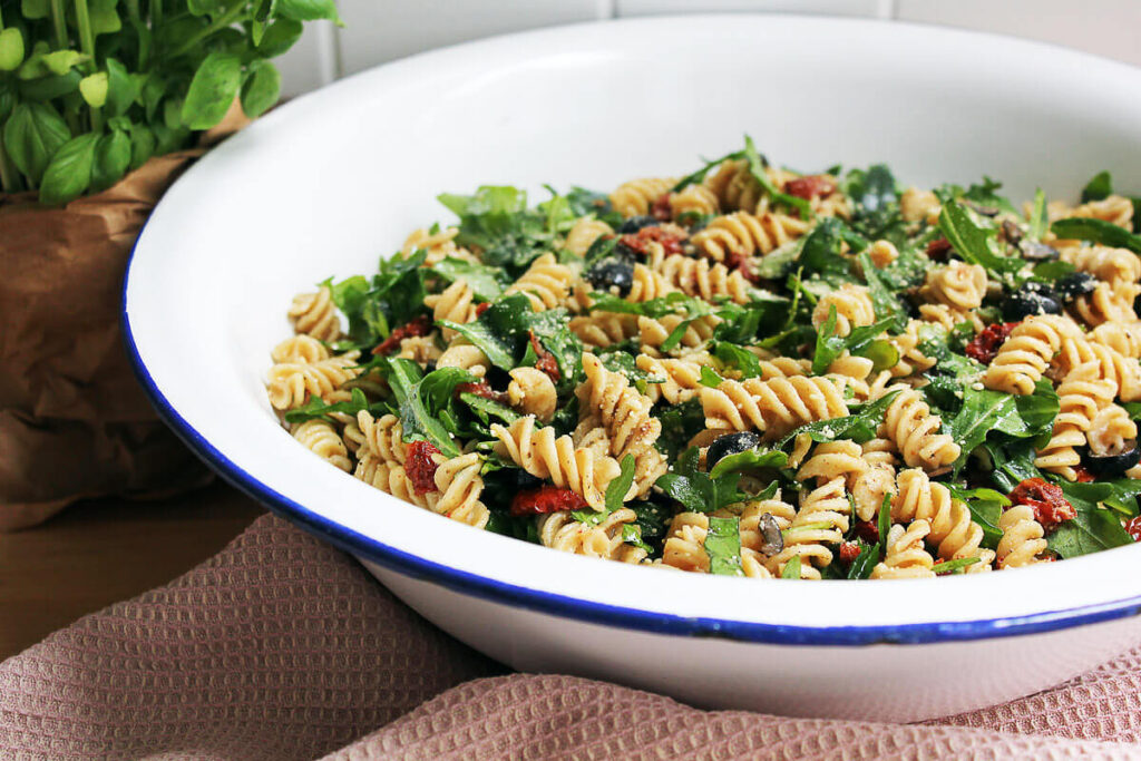 Mediterranean Pasta Salad - Cheap And Cheerful Cooking