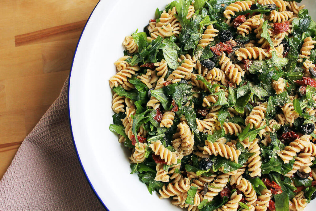 Mediterranean Pasta Salad - Cheap And Cheerful Cooking