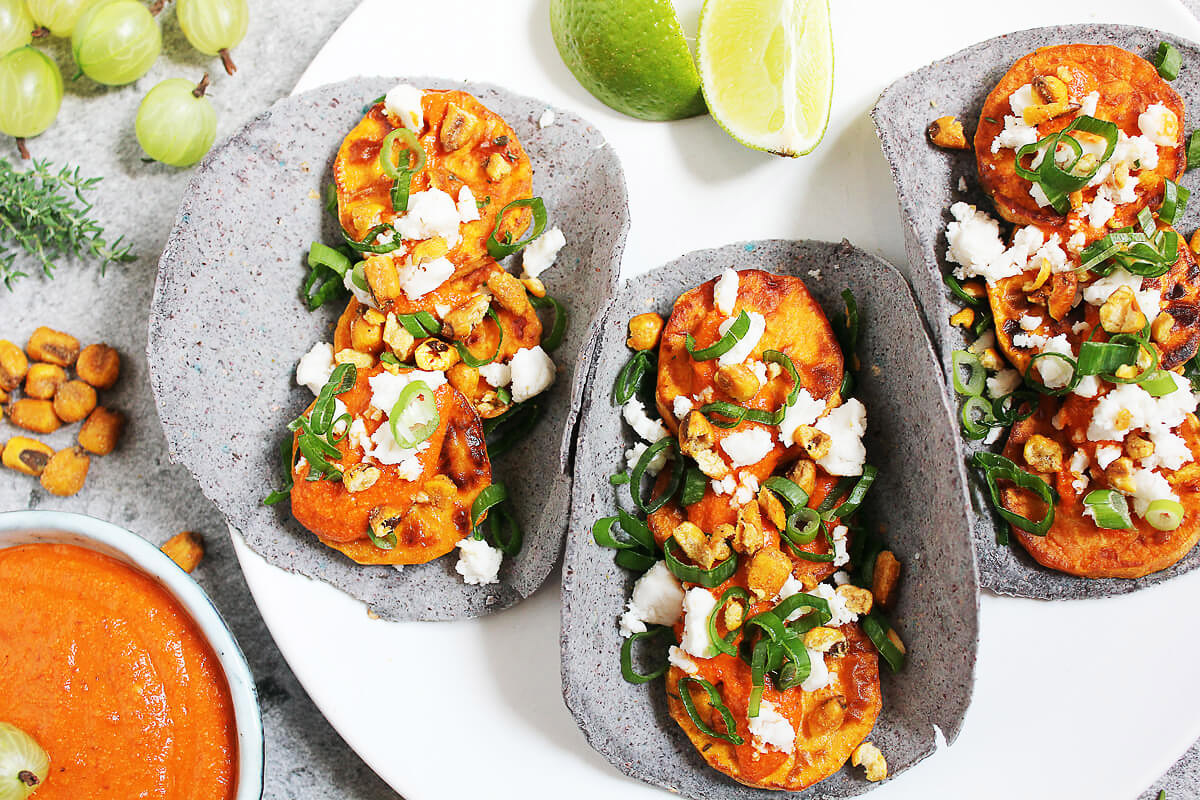 Vegan Sweet Potato Tacos