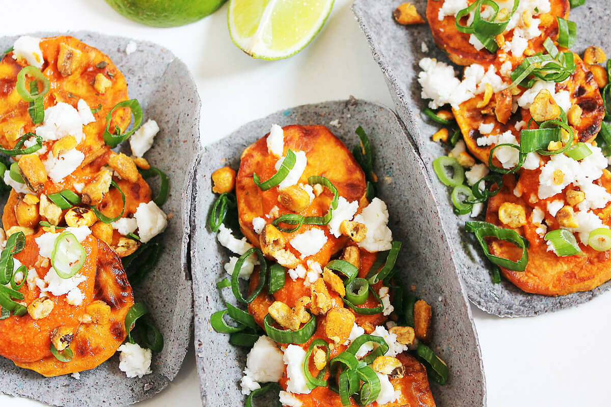 Vegan Sweet Potato Tacos