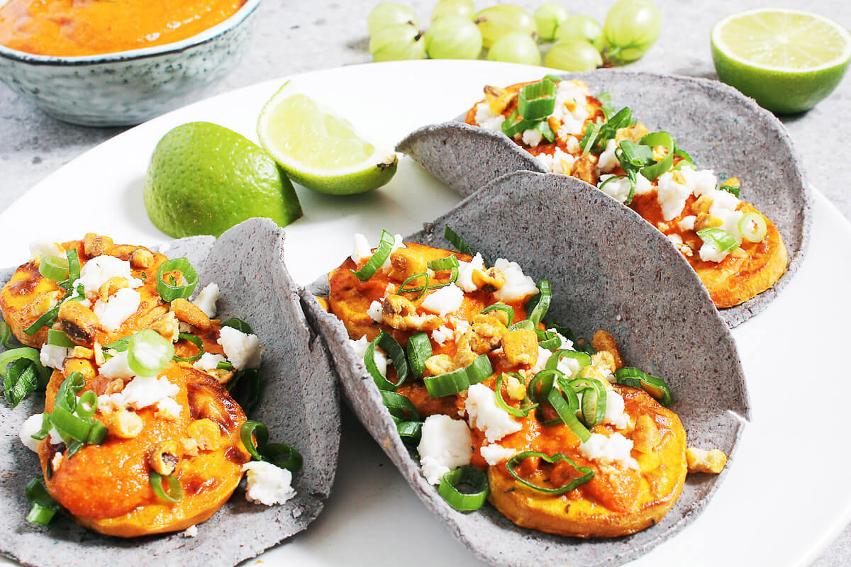 Vegan Sweet Potato Tacos