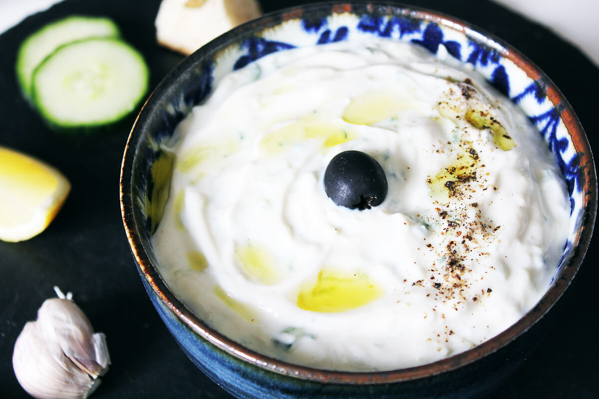 Vegan Tzatziki – Greek Yogurt Dip