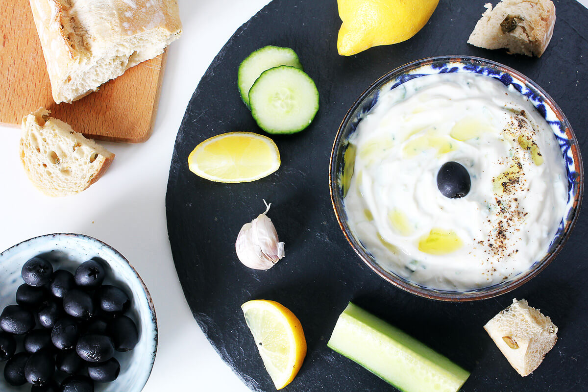 Vegan Tzatziki – Greek Yogurt Dip